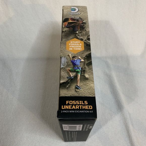 Discovery MindBlown Fossils Unearthed 2 Pack Mini Excavation Kit STEM Skill Kids - Picture 4 of 8